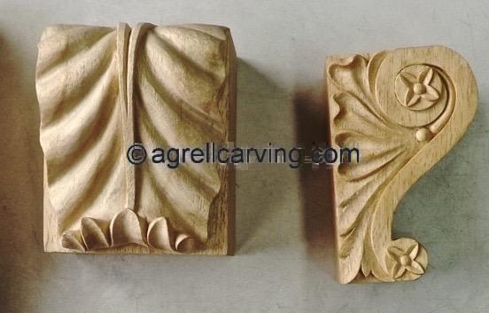 Corbel Support Bracket Acanthus Agrell Architectural Woodcarving